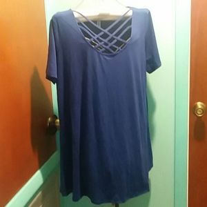 Lattice Saphire Tunic